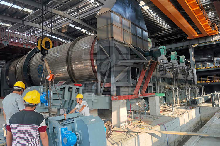 傳統糟渣烘干機烘干物料產生粘壁的現象的原因