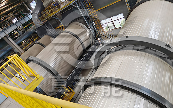 薯渣烘干機運行現場 薯渣烘干機運行現場